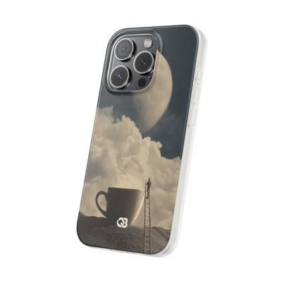 Midnight Brew Moon · Soft Mobilskal för iPhone