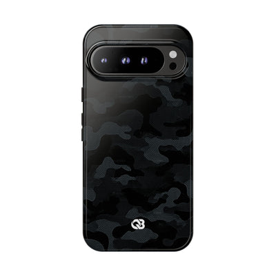 Blackout Urban Camo · Tough Phone Case for Pixel ·  Black