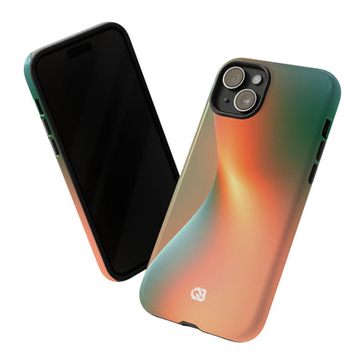 Radiant Contour · Tough Phone Case for iPhone · Orange