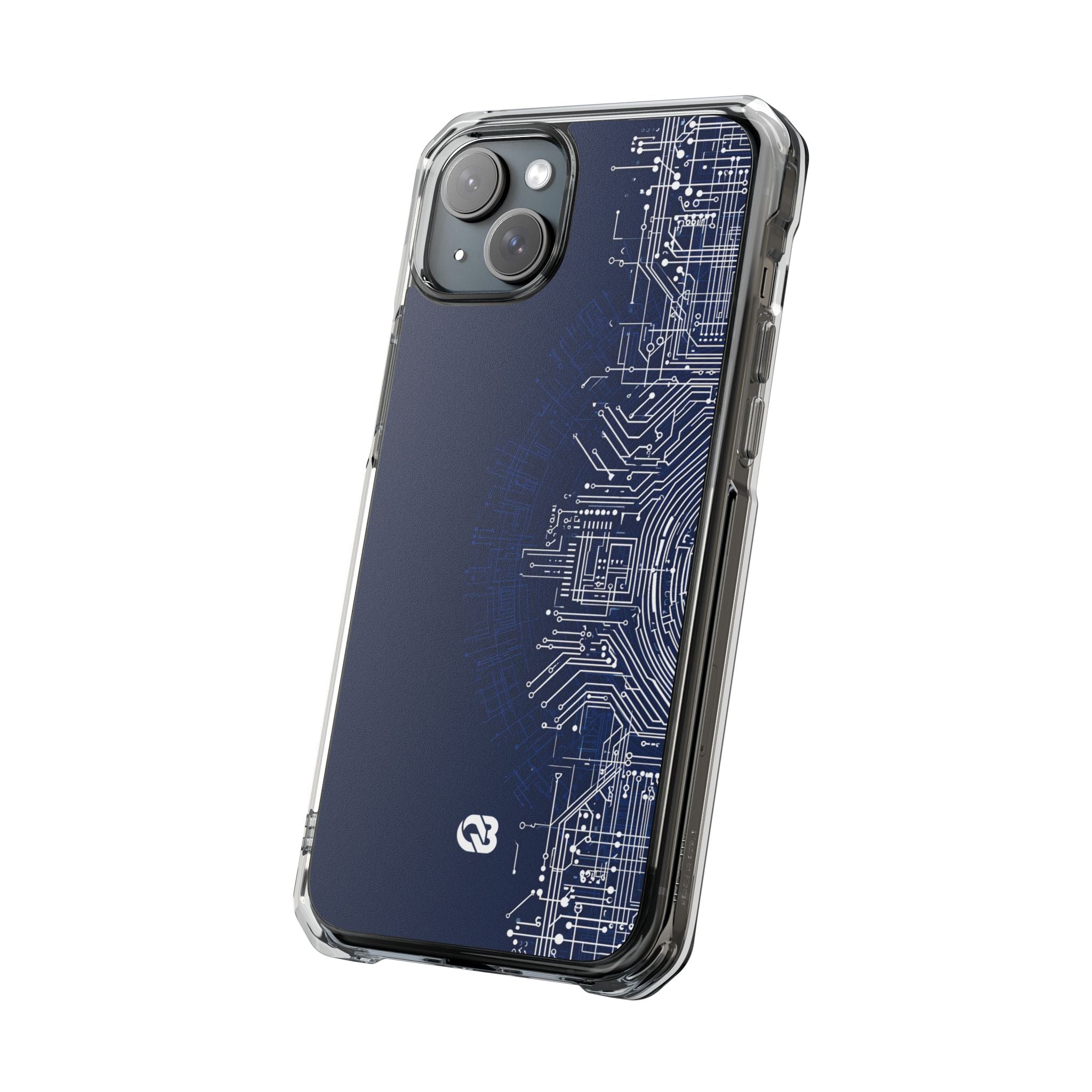 Blue Impact MagSafe Phone Case for iPhone - Cobalt Circuit Logic