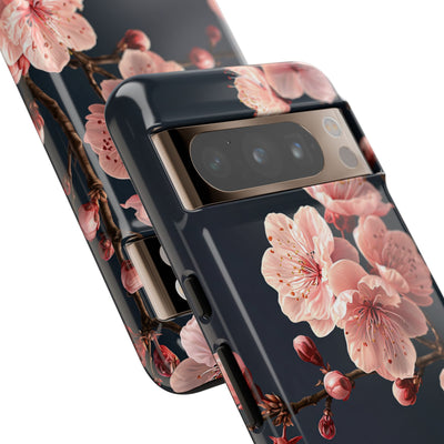 Midnight Sakura Bloom · Tough Phone Case for Pixel ·  Pink