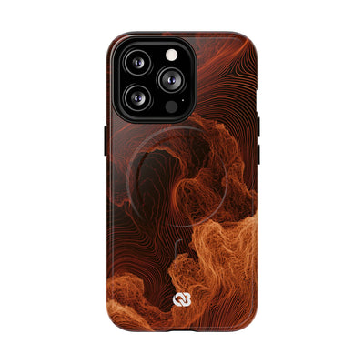 Amber Filament · Tough 2.0 Magnetic Phone Case for iPhone · Orange