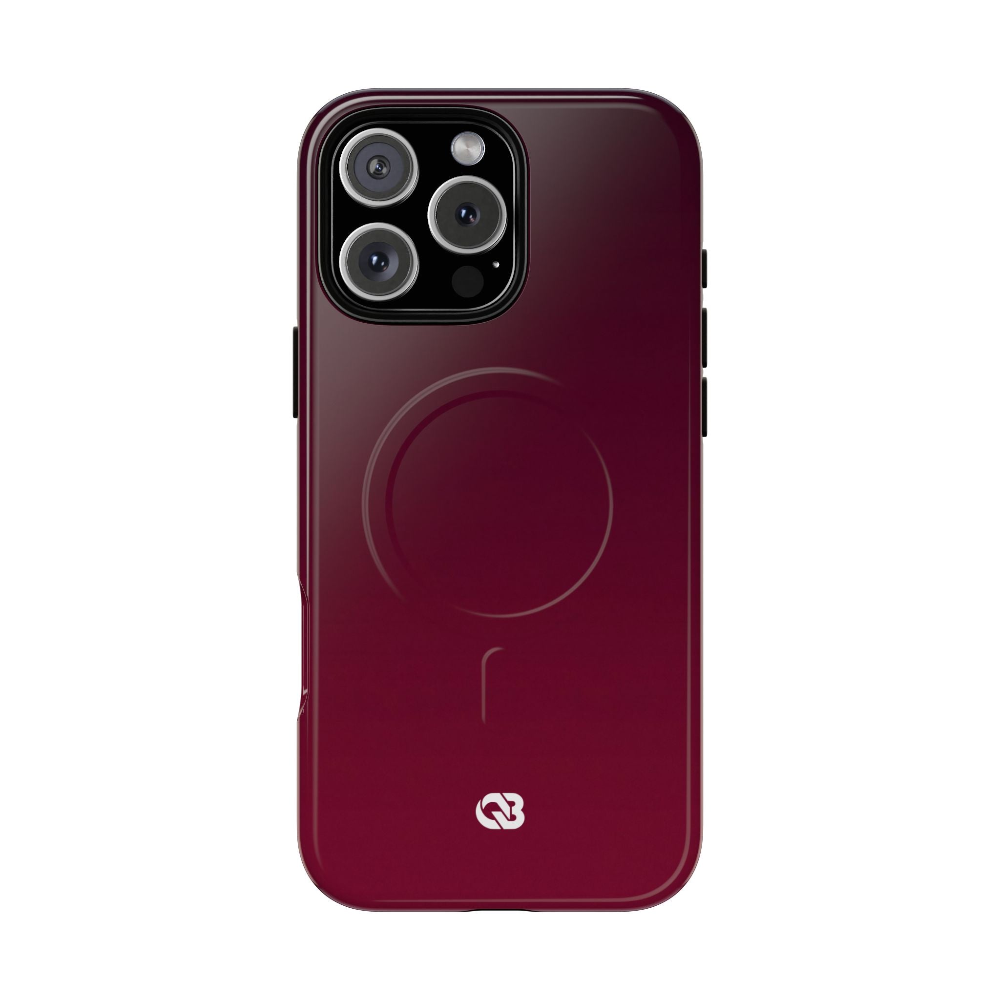 Red Tough 2.0 Magsafe Phone Case for iPhone - Deep Sangria Gradient