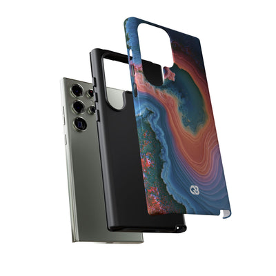 Luminous Resonance · Tough Phone Case for Samsung · Blue