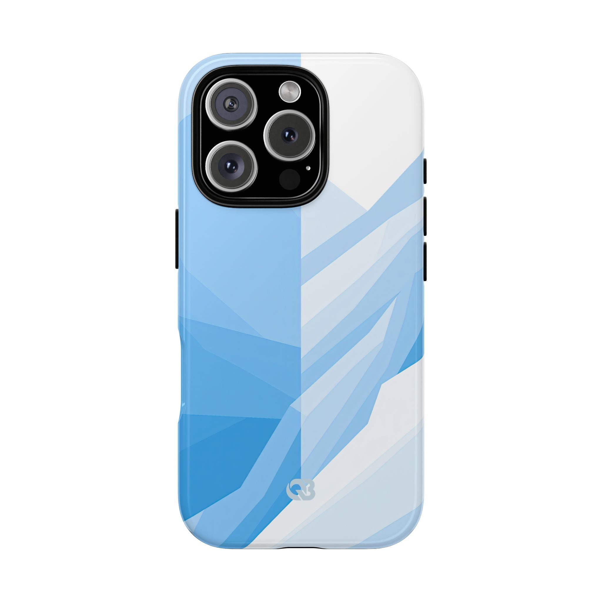 Blue Tough Phone Case for iPhone - Arctic Glacial Ridge