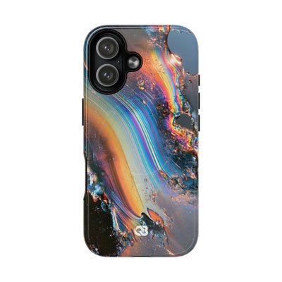 Prismatic Aura Flow · Tough 2.0 Magnetic Phone Case for iPhone · Blue