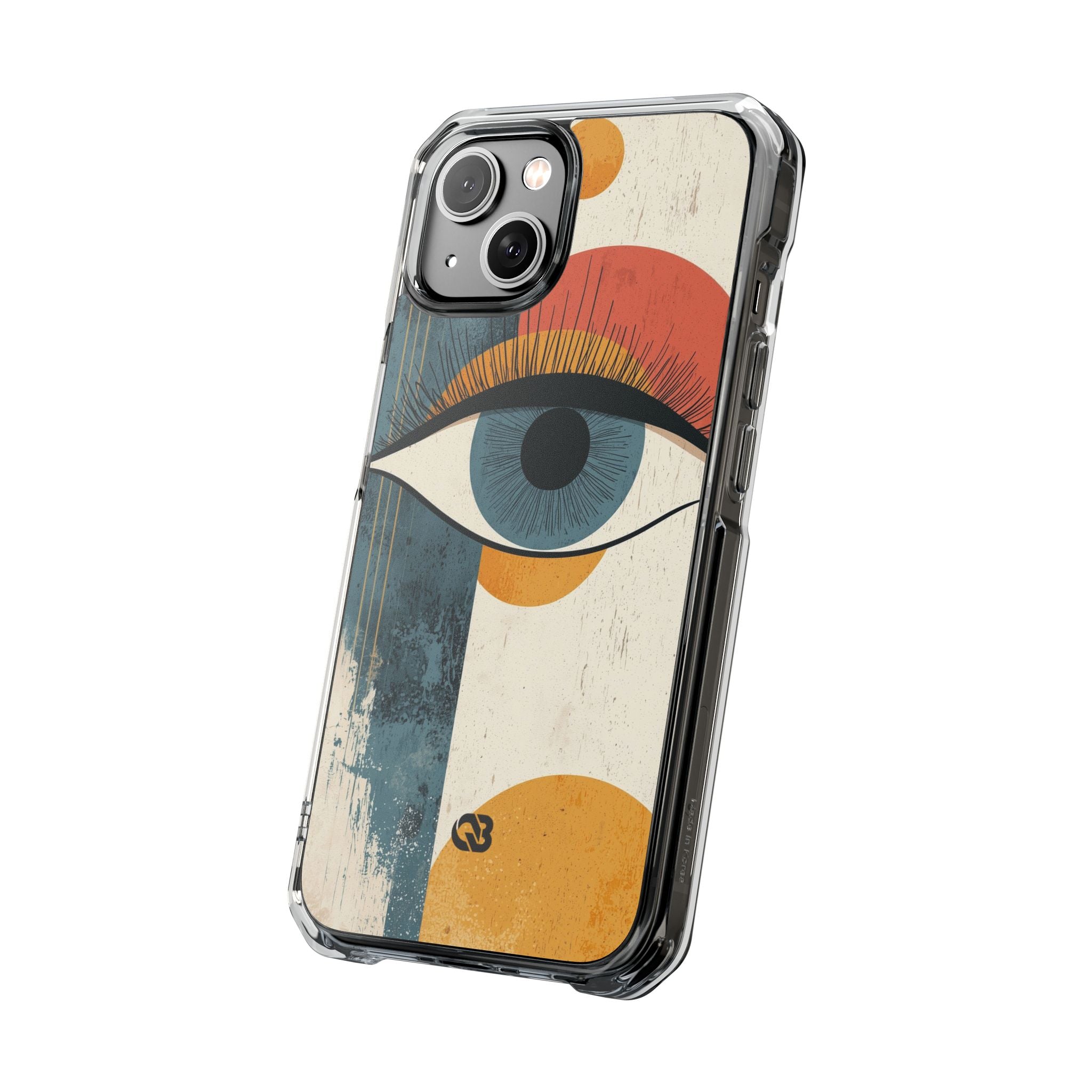 Distressed Azure Ocular · Impact Phone Case for iPhone · Magsafe