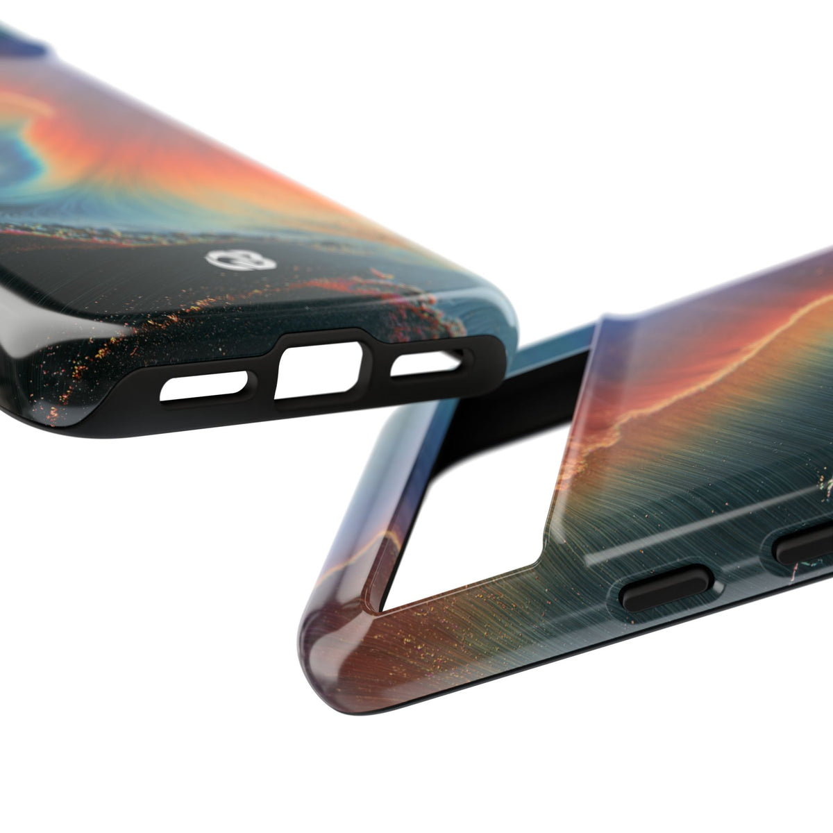 Prismatic Aura Shift · Tough Phone Case for Pixel ·  Blue