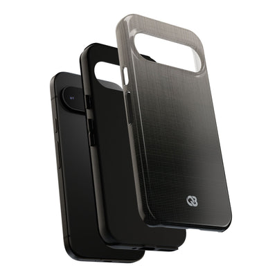 Grey Tough Phone Case for Google Pixel - Faded Sand Mesh