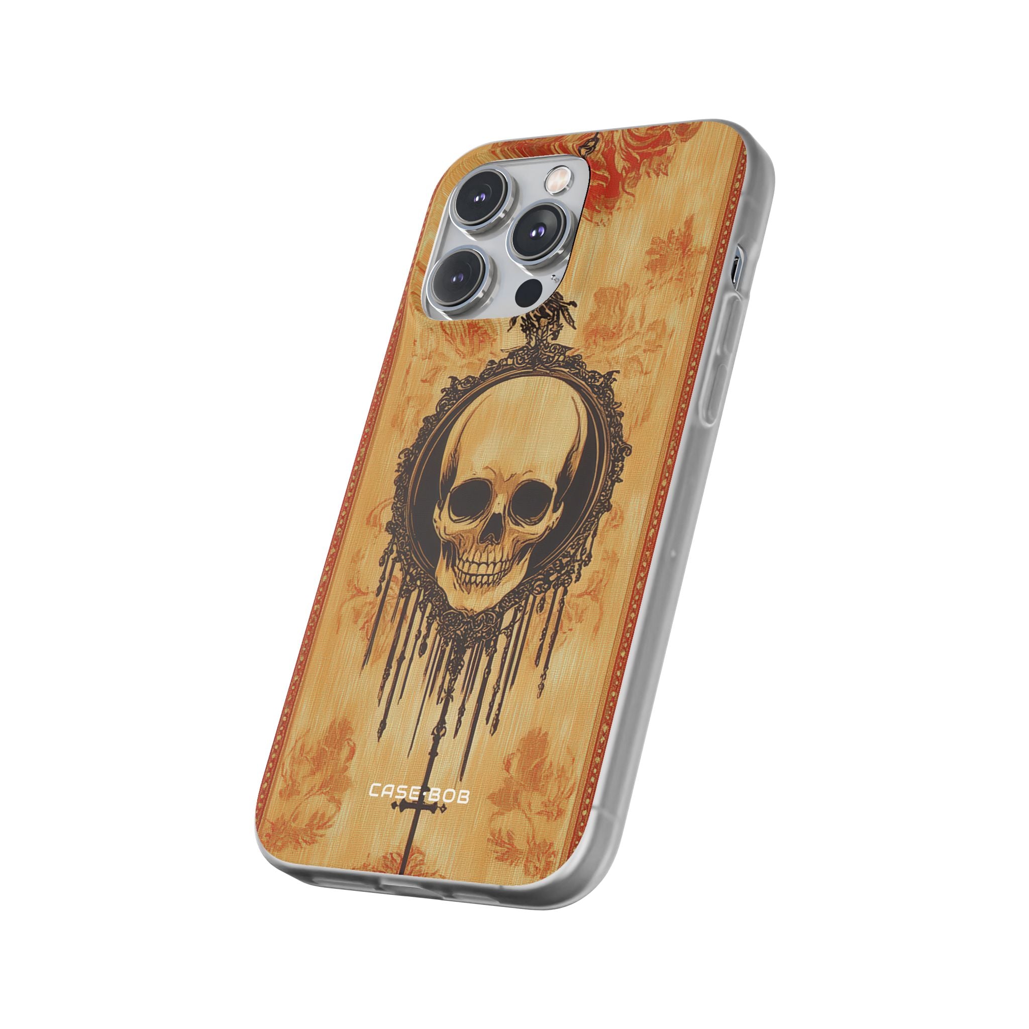 Skull Pendant iPhone 14 Pro Max Case - Soft
