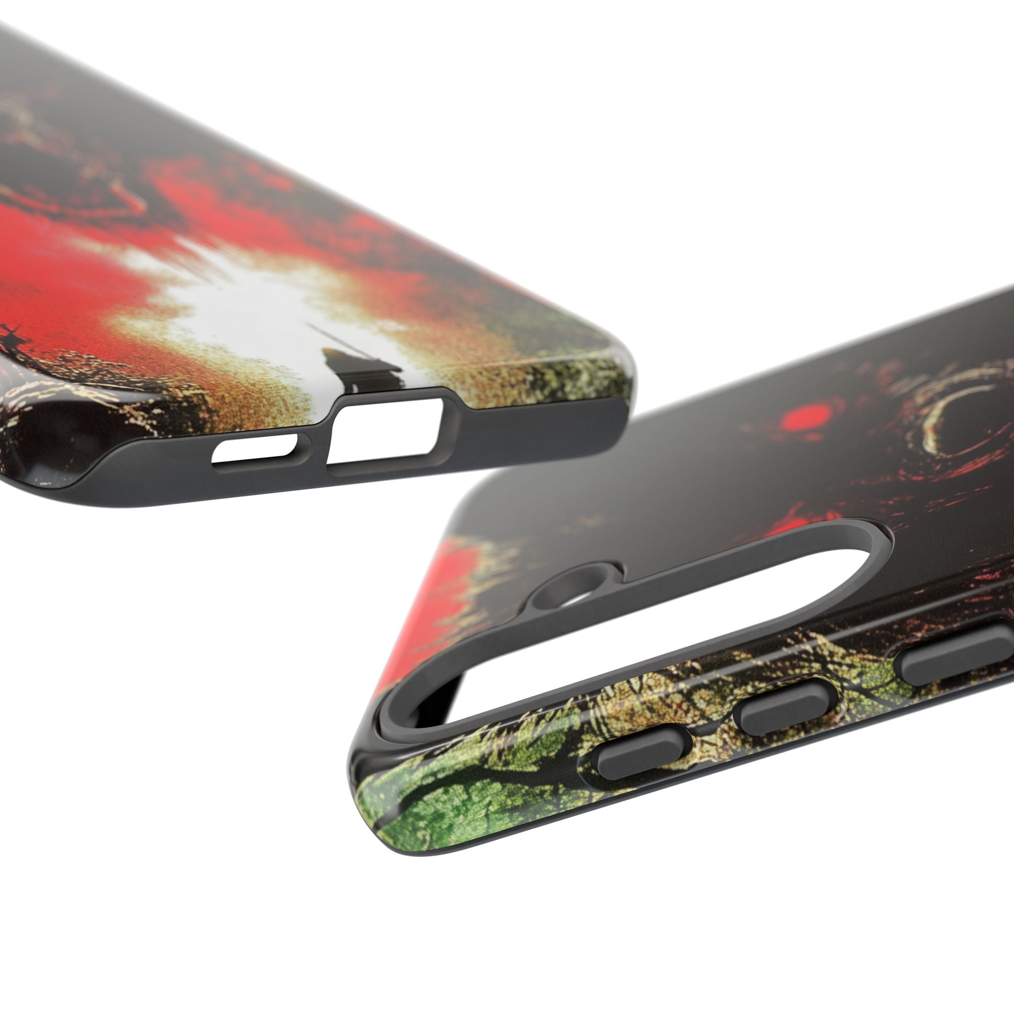 Crimson Wolf Samsung S25 Plus Case - Tough