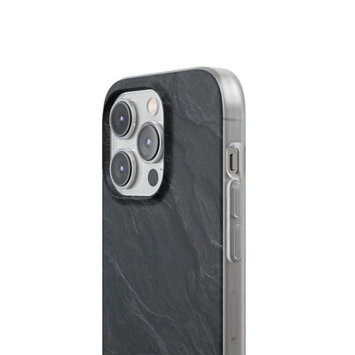 Black Lite Phone Case for iPhone - Midnight Slate Ridge