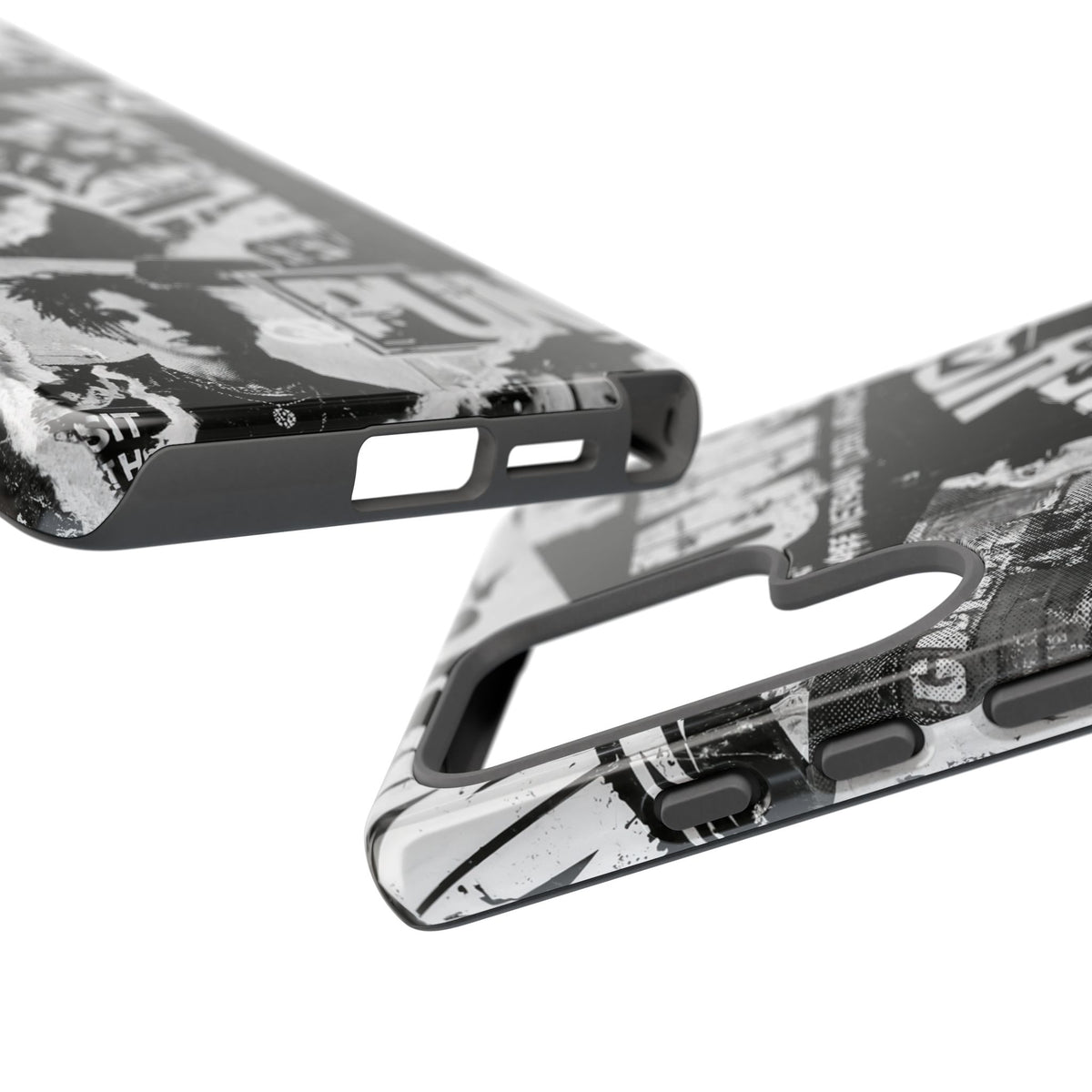 Underground Punk Collage · Tough Phone Case for Samsung · Black