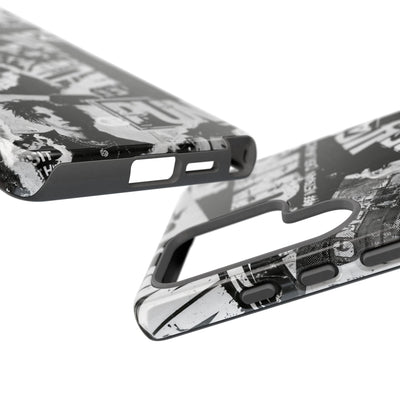 Underground Punk Collage · Tough Phone Case for Samsung · Black