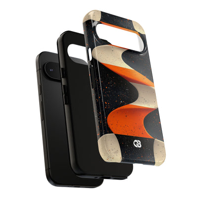 Orange Grit Twist · Tough Phone Case for Google Pixel