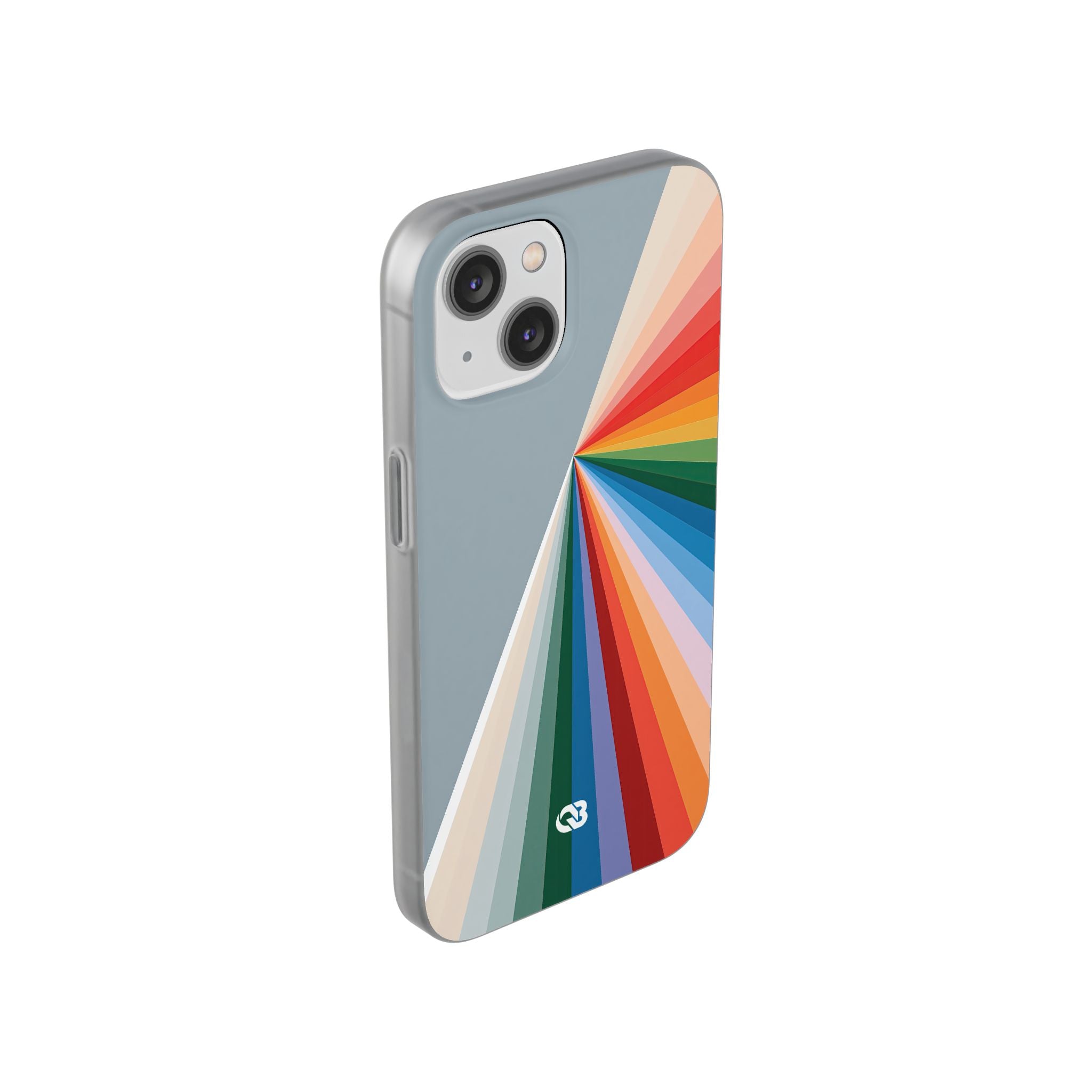 Grey Lite Phone Case for iPhone - Slate Prism Burst