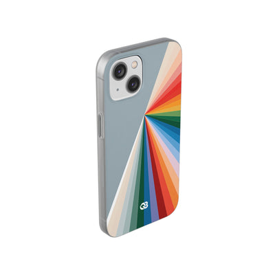 Grey Lite Phone Case for iPhone - Slate Prism Burst