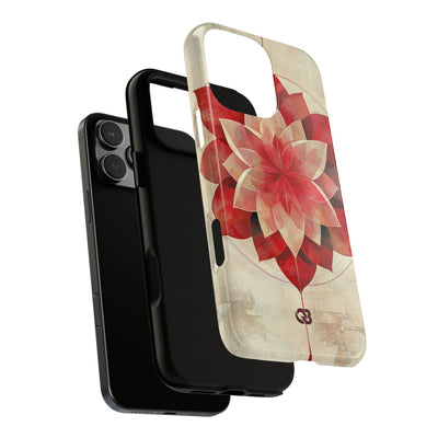 Crimson Petal Peak · Tough Phone Case for iPhone