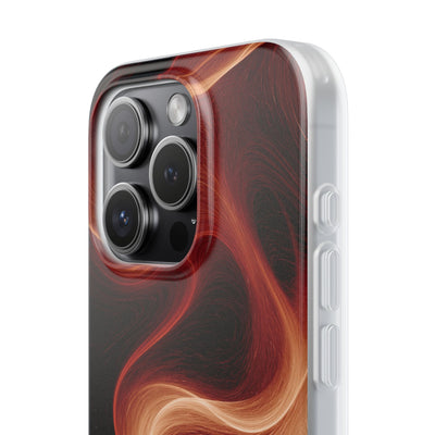 Solar Ember Flow · Lite Phone Case for iPhone ·  Orange