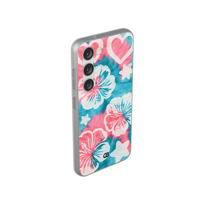 Tropical Hibiscus Bloom · Lite Phone Case for Samsung · Teal