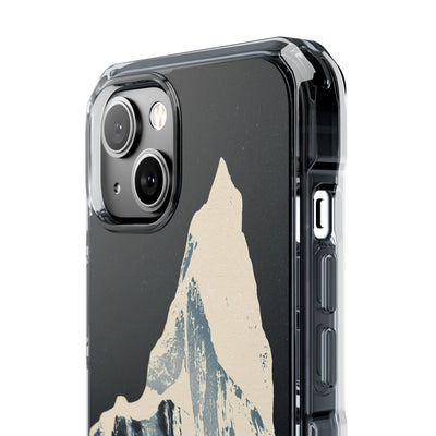 Blue Impact MagSafe Phone Case for iPhone - Frozen Navy Monolith