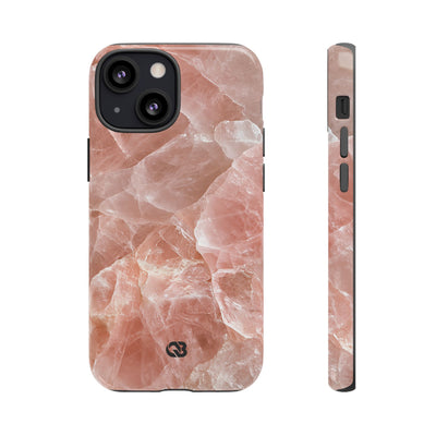 Rose Quartz Facet · Tough Phone Case for iPhone · Pink