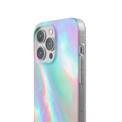 Prismatic Liquid Light · Lite Phone Case for iPhone ·  Teal