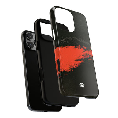 Crimson Raptor Noir · Tough Phone Case for iPhone · Black