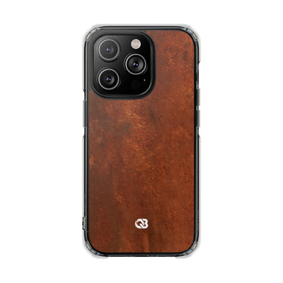 Orange Impact MagSafe Phone Case for iPhone - Oxidized Iron Crust