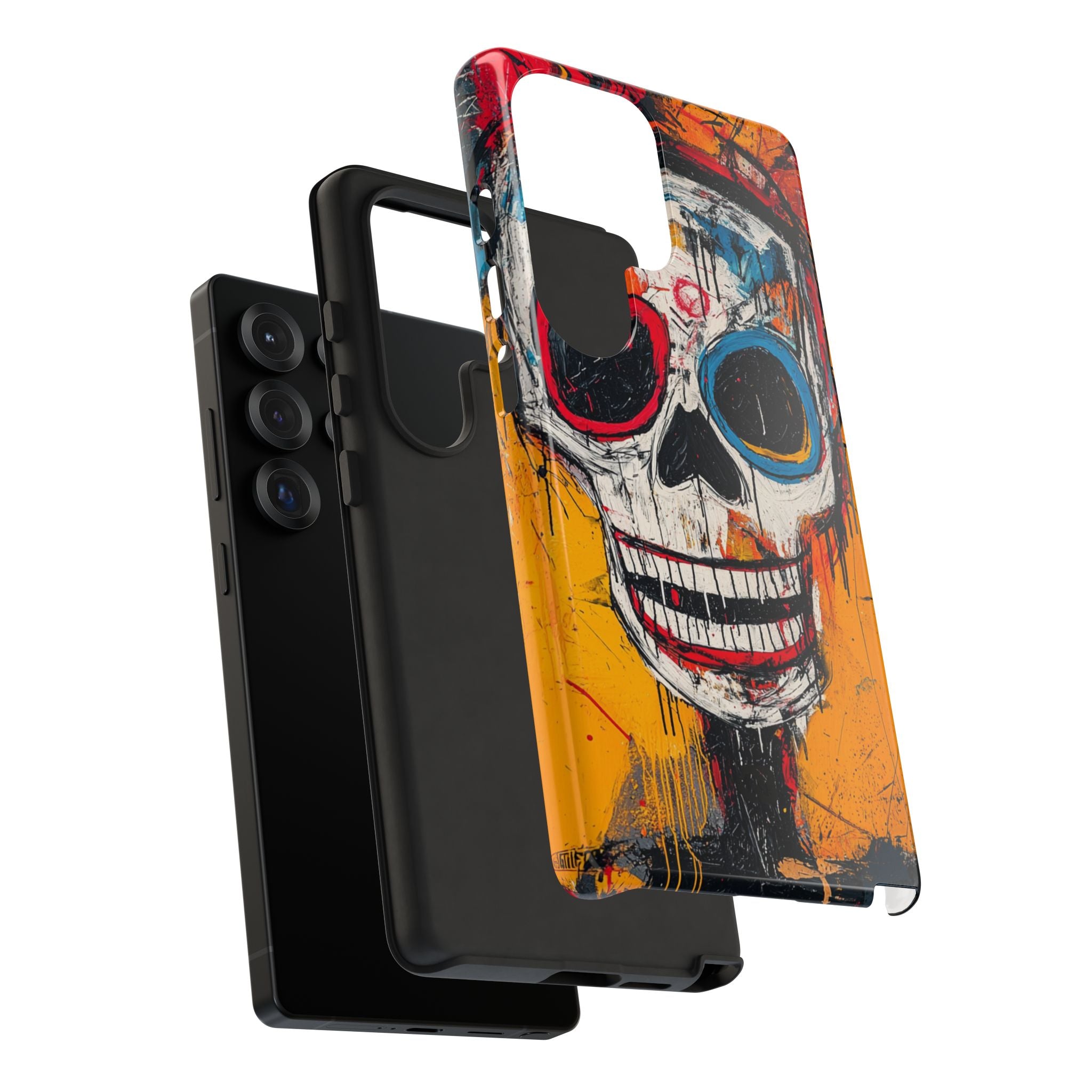 Vivid Graffiti Skull · Tough Case na telefon Samsung