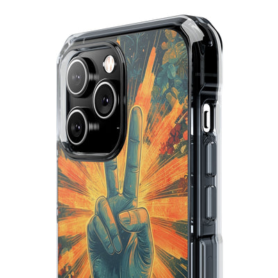 Radiant Peace Bloom · Impact etui na telefon dla iPhone · MagSafe