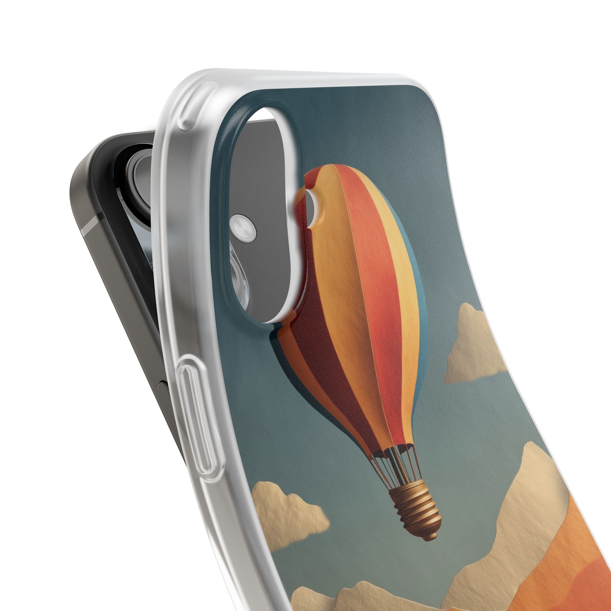 Floating Idea Balloon · Soft Case na telefon dla iPhone
