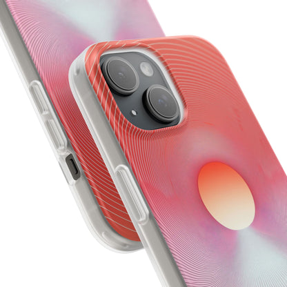 Orange Portal iPhone 15 Case - Soft