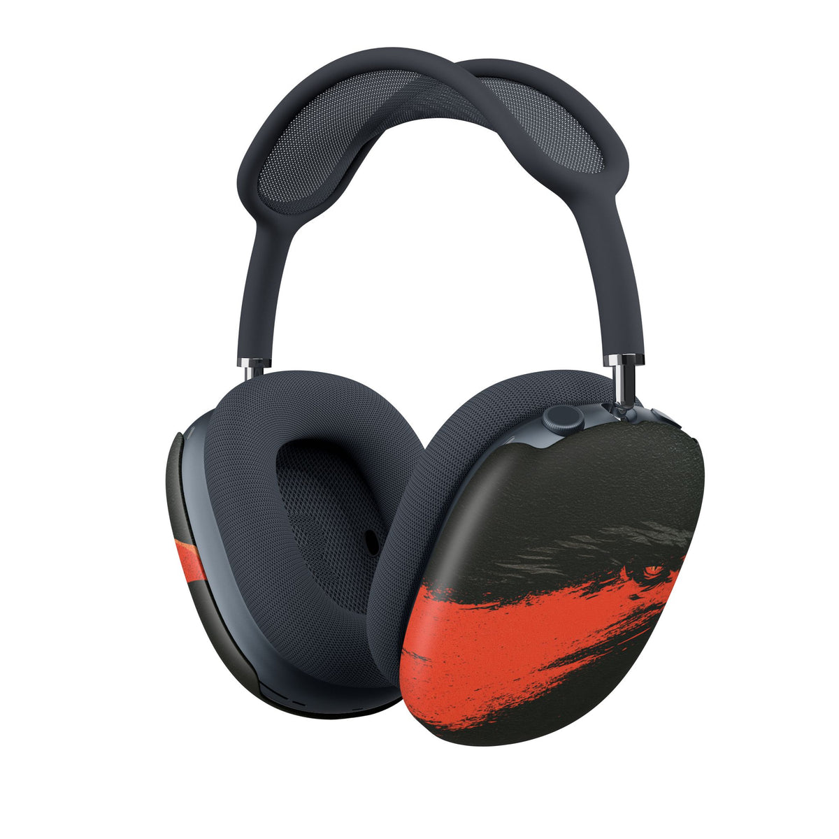 Crimson Raptor Noir · Hard Case for AirPods Max · Black