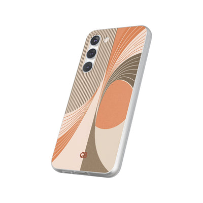 Orange Lite Phone Case for Samsung - Desert Arc Horizon