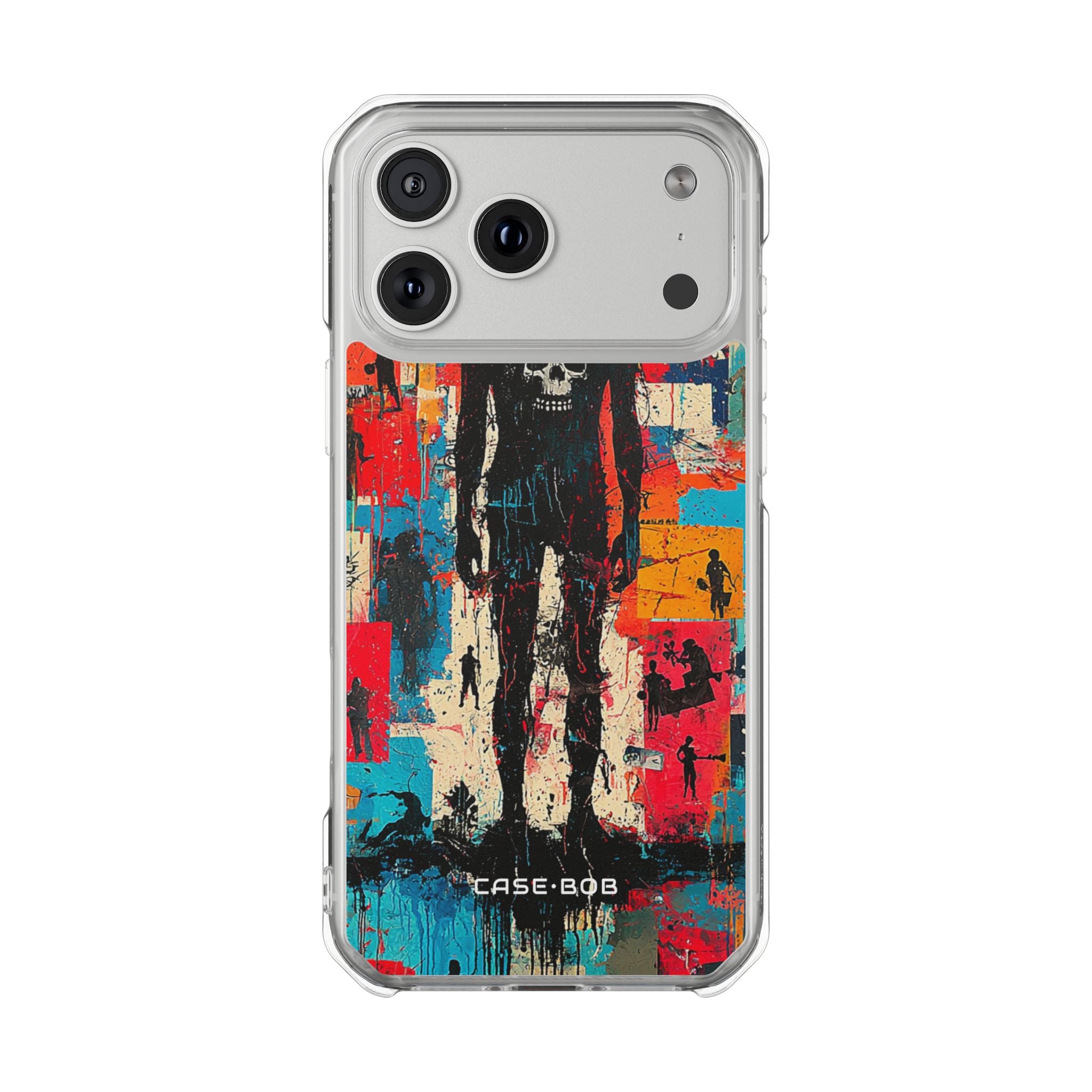 Spiky Skull Silhouette iPhone 17 Pro Max Cover - Impact