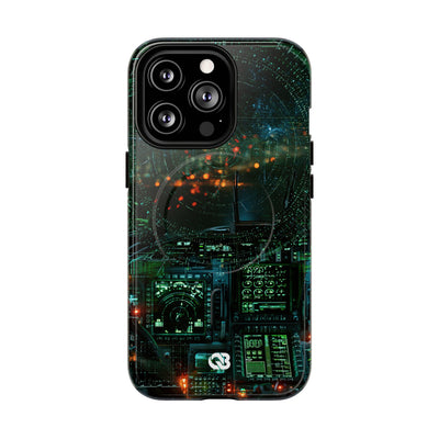 Tactical Avionics HUD · Tough 2.0 Magnetic Phone Case for iPhone · Green