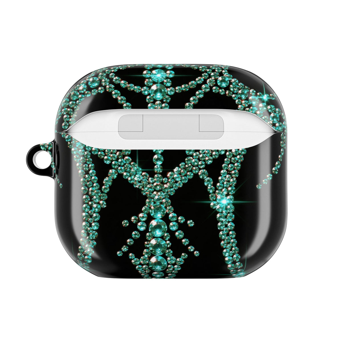 Teal Cyber Sigil · Hard Case for AirPods & AirPods Pro · Teal