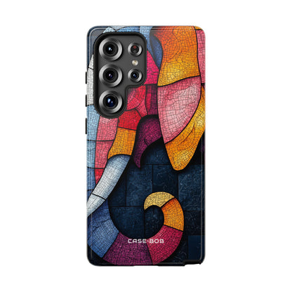 Elefant Mosaik Samsung S25 Ultra Cover - Tough