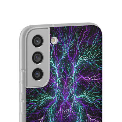 Electric Plasma Arbor · Lite Phone Case for Samsung · Purple