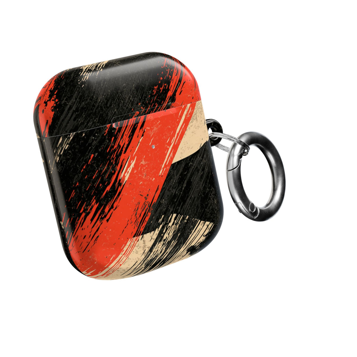 Urban Slash Camo · Hard Case for AirPods & AirPods Pro · Black