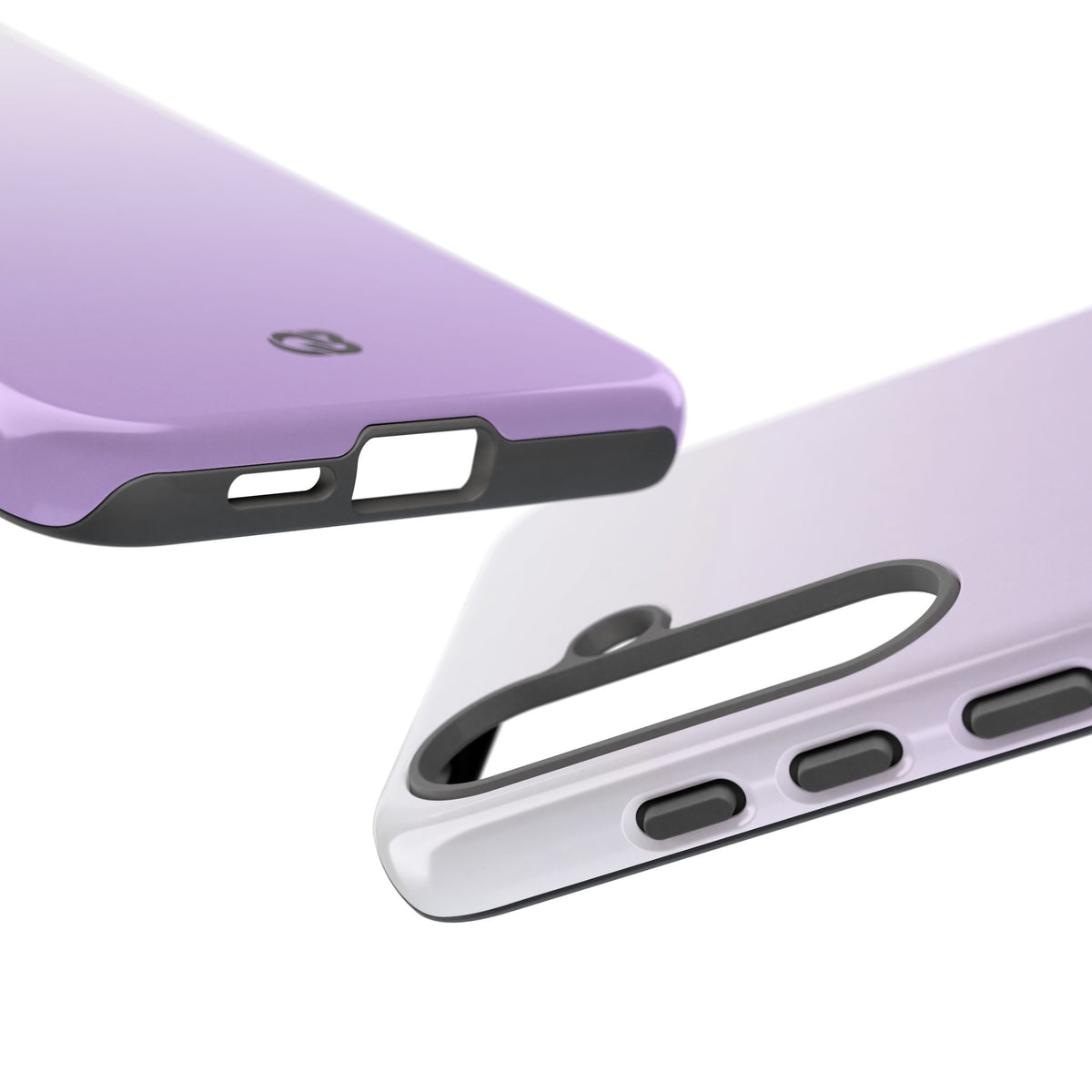 Purple Tough Phone Case for Samsung - Frosted Lavender Fade