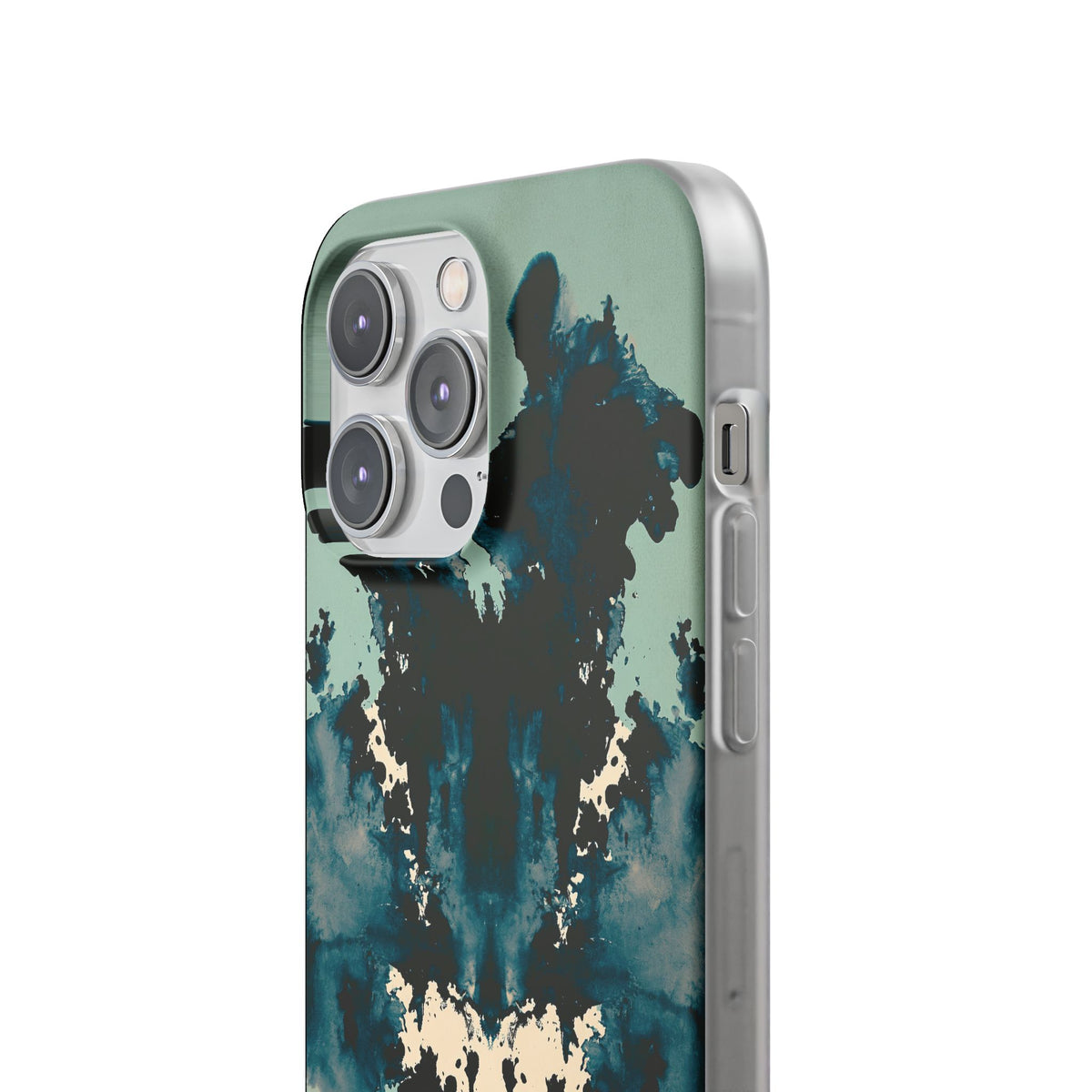 Rorschach Ink Void · Lite Phone Case for iPhone ·  Black