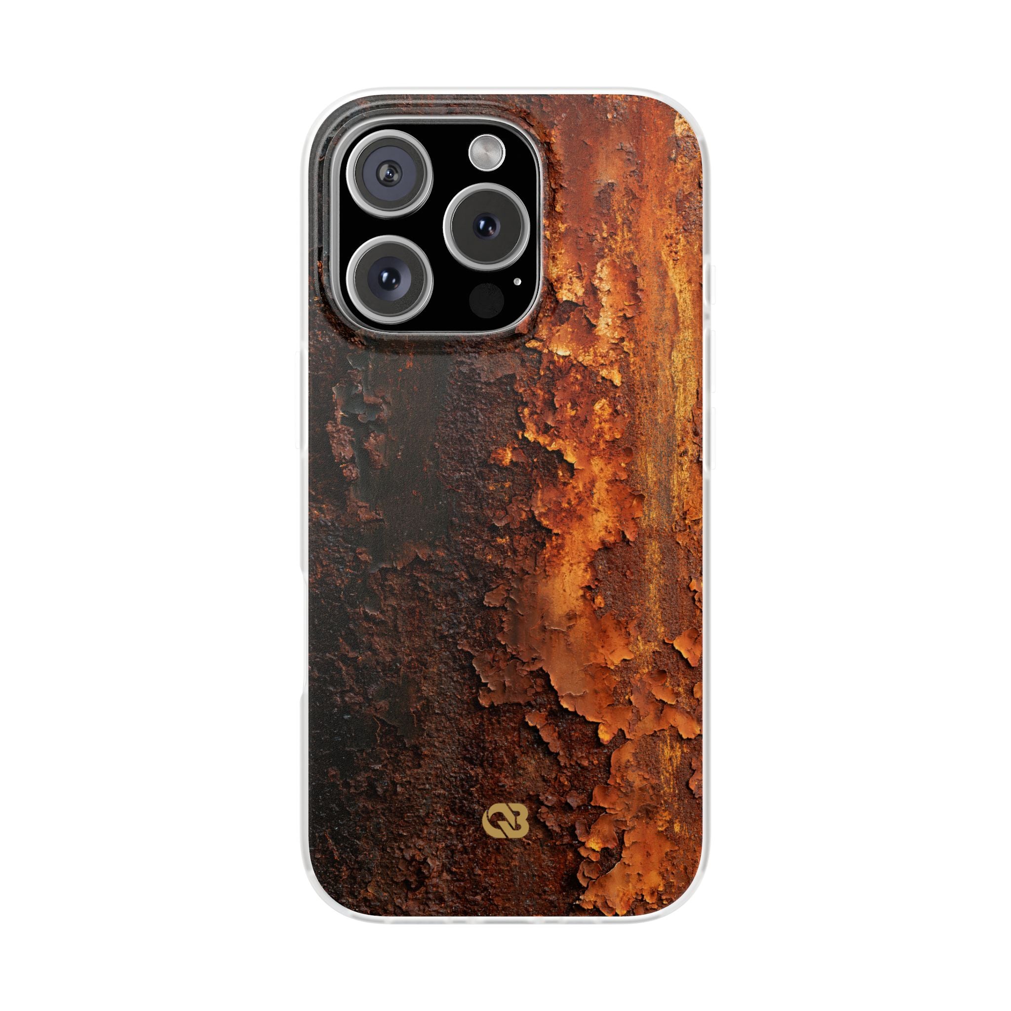 Orange Lite Phone Case for iPhone - Oxidized Iron Crust