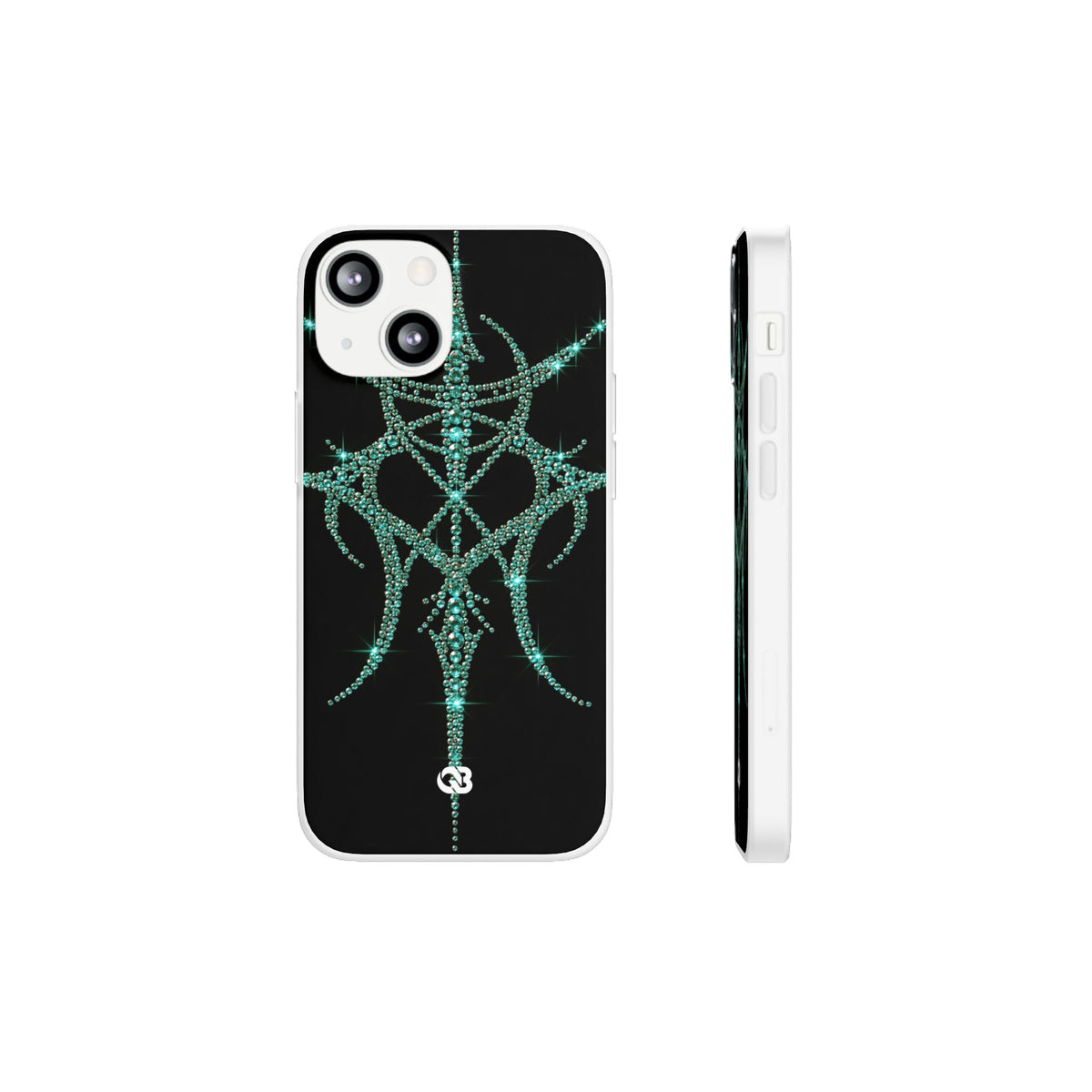 Teal Cyber Sigil · Lite Phone Case for iPhone ·  Teal