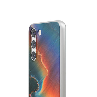 Prismatic Aura Shift · Lite Phone Case for Samsung · Blue