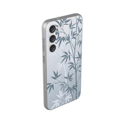 Blue Lite Phone Case for Samsung - Slate Bamboo Shadow