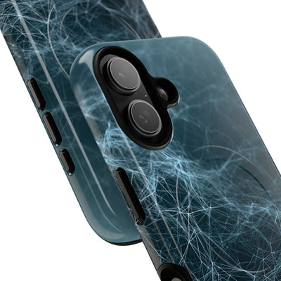 Teal Tough 2.0 Magsafe Phone Case for iPhone - Arctic Neural Mesh