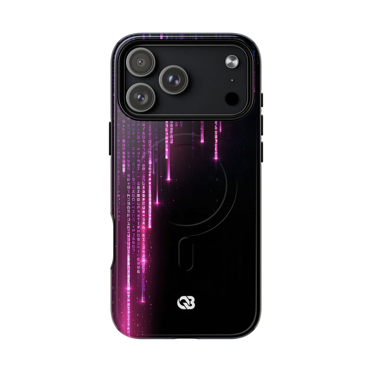 Binary Cascade · Tough 2.0 Magnetic Phone Case for iPhone · Black