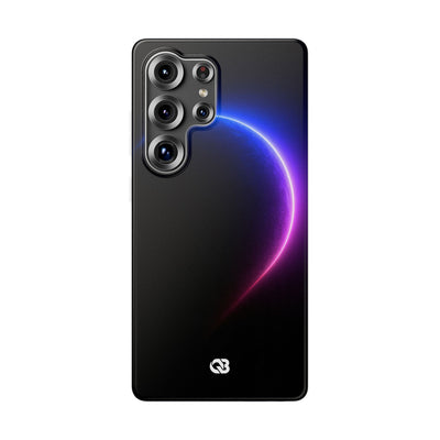 Luminous Eclipse · Lite Phone Case for Samsung · Black